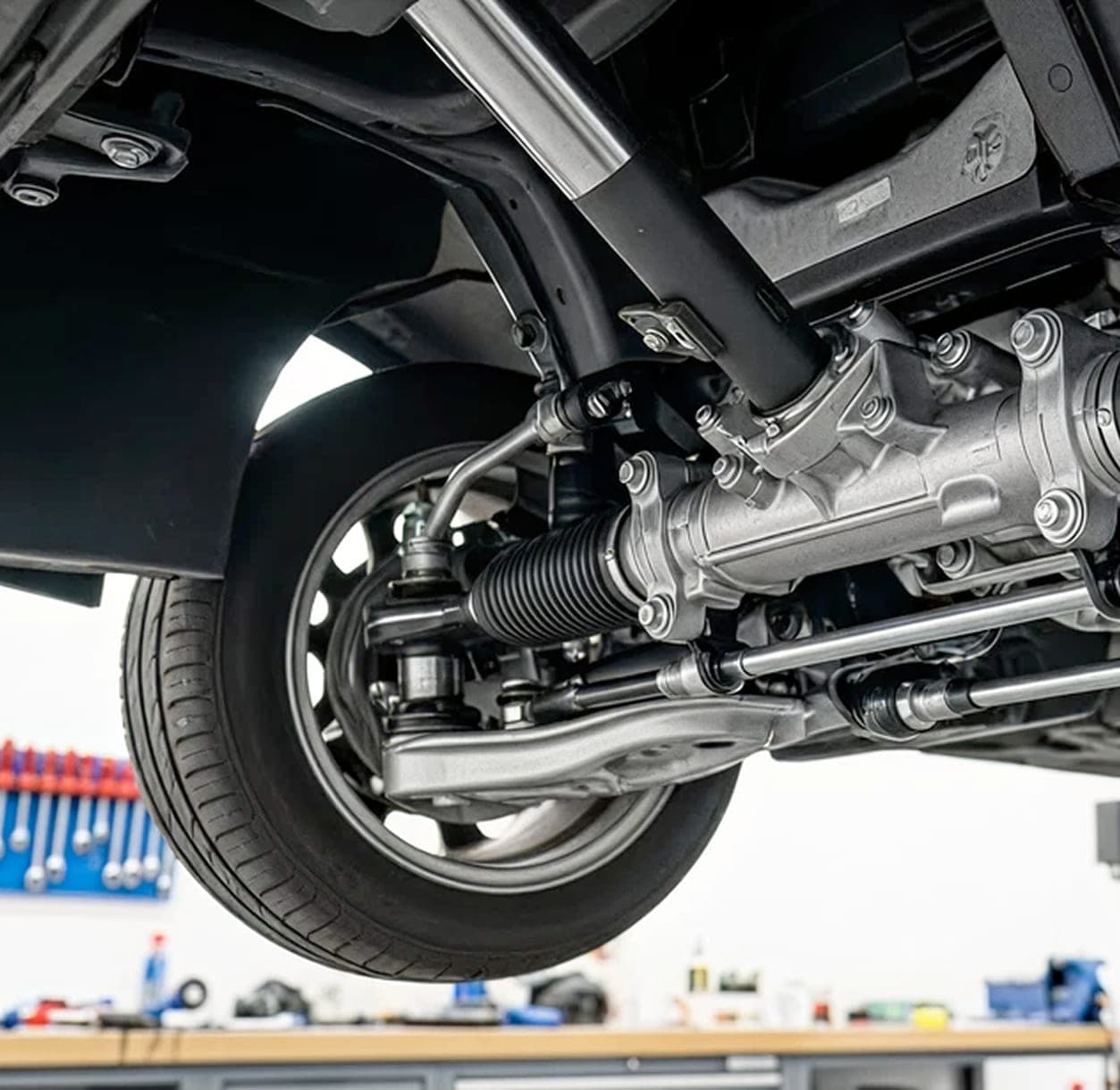 Reparación de Tren Delantero y Sistema de Suspensión